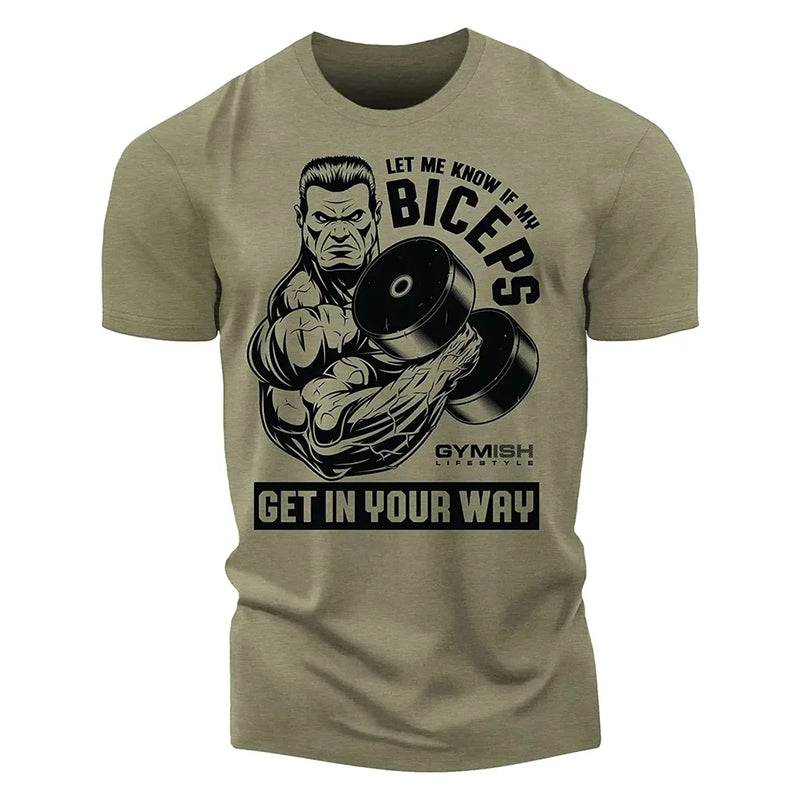 Strength Workout T-Shirt - 3D Printed Gym Tee | East R Us