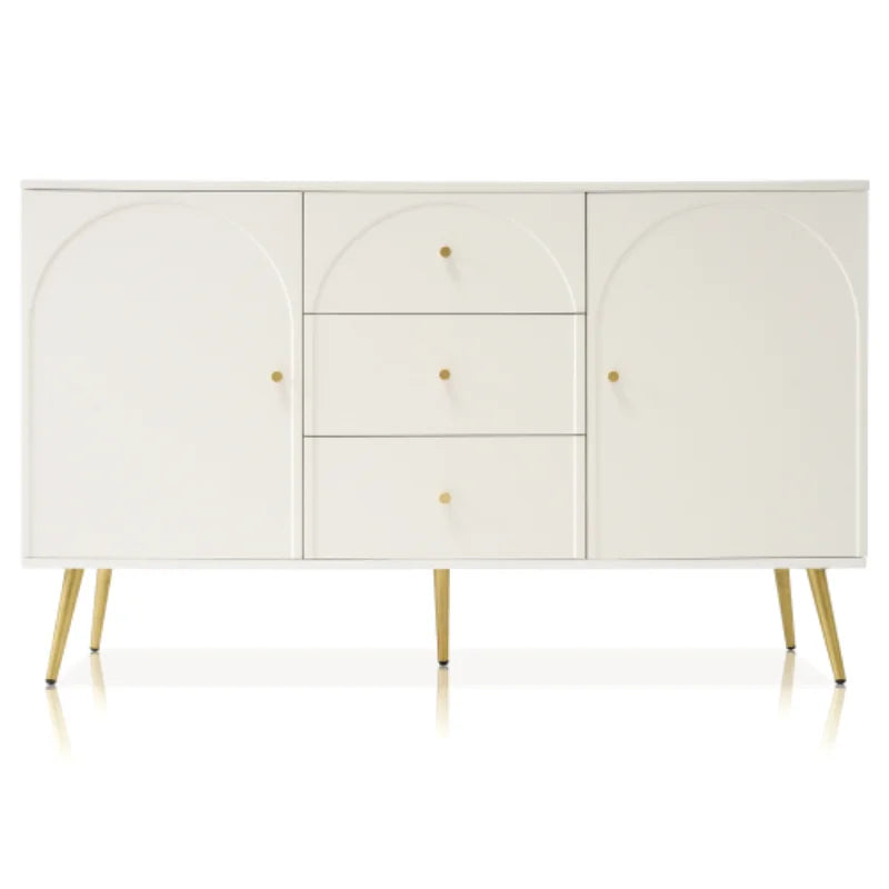 2 Doors and 3 Drawers Sideboard Cabinet for Living Room
