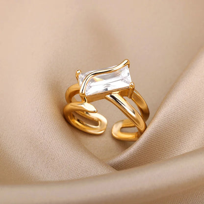 Adjustable Stainless Steel Ring