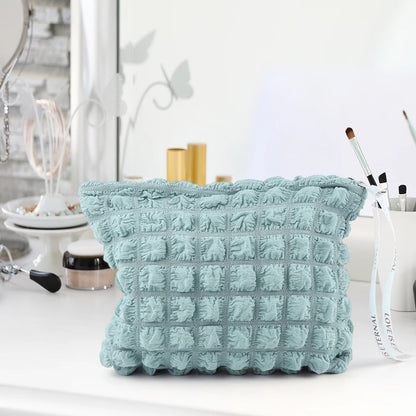 Women's bubble makeup organizer bag