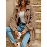 Winter Fleece Lapel Plush Jacket