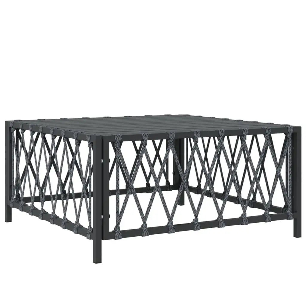 Stylish anthracite garden table