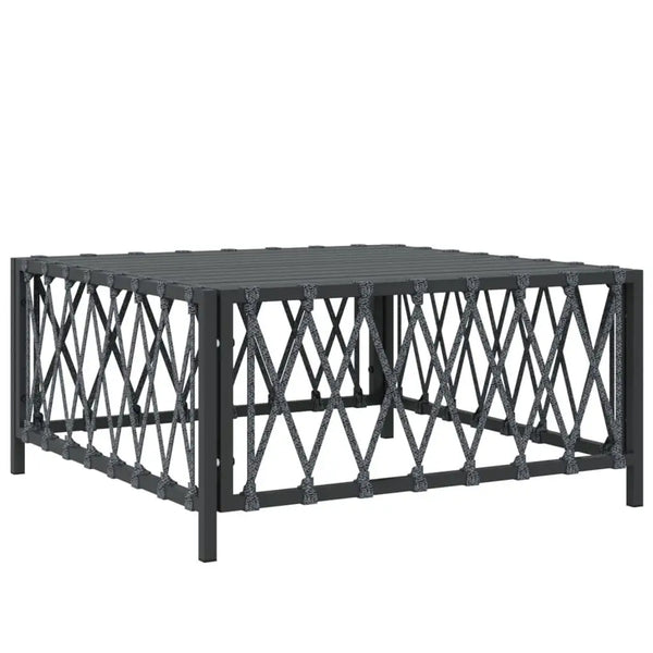 Stylish Anthracite Garden Table