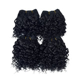 Synthetic Hair Weaving Honey Blonde Hair Extensions