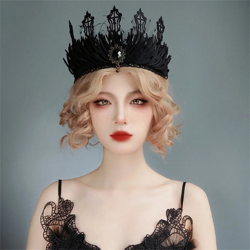 Black Queen Goth Crown