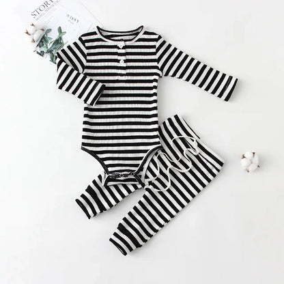 Infant long sleeve bodysuit +pant set
