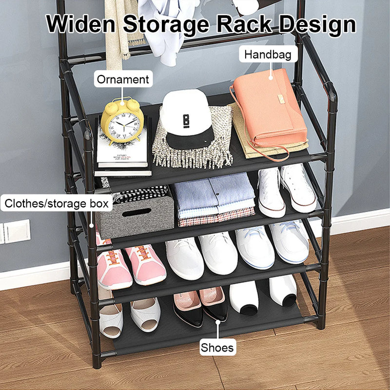 Multi-Layer Shoe Rack Doorway Organizer