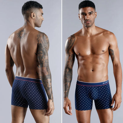 Cotton print boxers for men