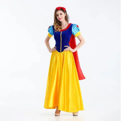 Fancy Cinderella Elsa Cosplay Halloween Dress