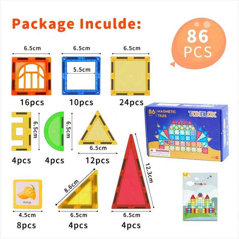 Children Montessori Magnets Toys