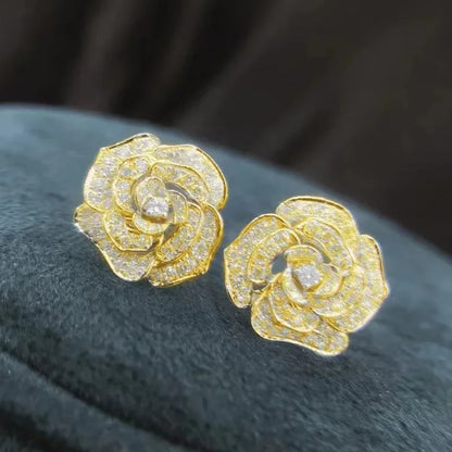 Retro Exaggerated Baroque Earrings