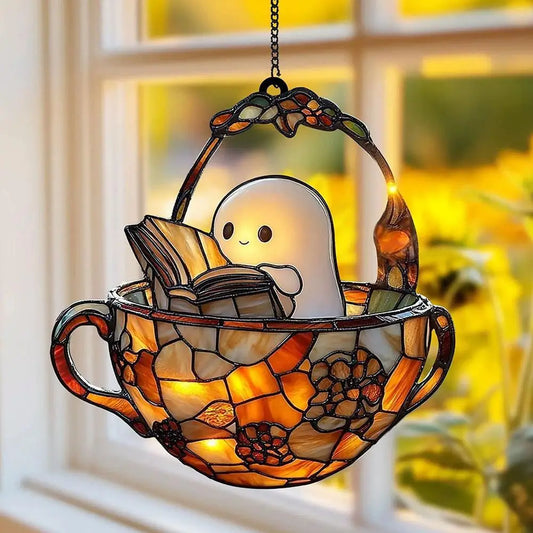 Halloween Suncatcher Hanging Decor