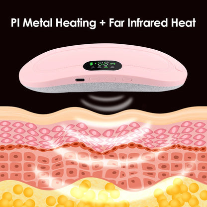Electric period cramp massager