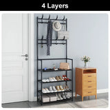 Multi-Layer Shoe Rack Doorway Organizer