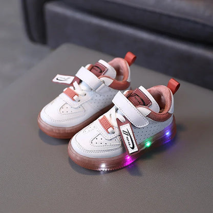 Led lights glowing sneakers for kids
