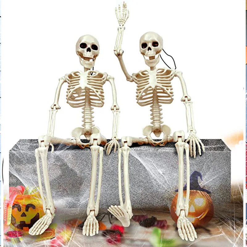 Happy Halloween Skeleton Decoration