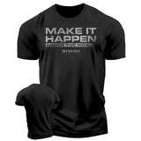 Strength Workout T-Shirt - 3D Printed Gym Tee | East R Us