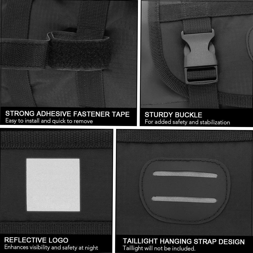 Large capacity cycling front storage bag
