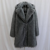 Winter Thickened Warm Mink Fur Long Coat
