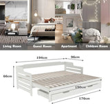 Drawer Cabin Single Guest Sofa Bed