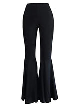 Trendy Bell-bottomed Knitted Trousers