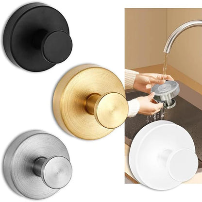Stainless steel suction cup hook