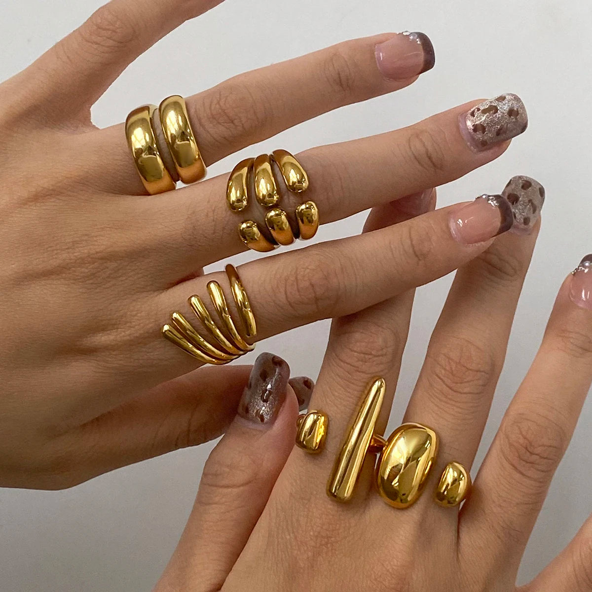Minimalist Asymmetric Open Ring