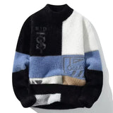 Men's Winter Warm O Neck Plush Sweater