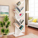 Rustic Standing Tree Bookshelf