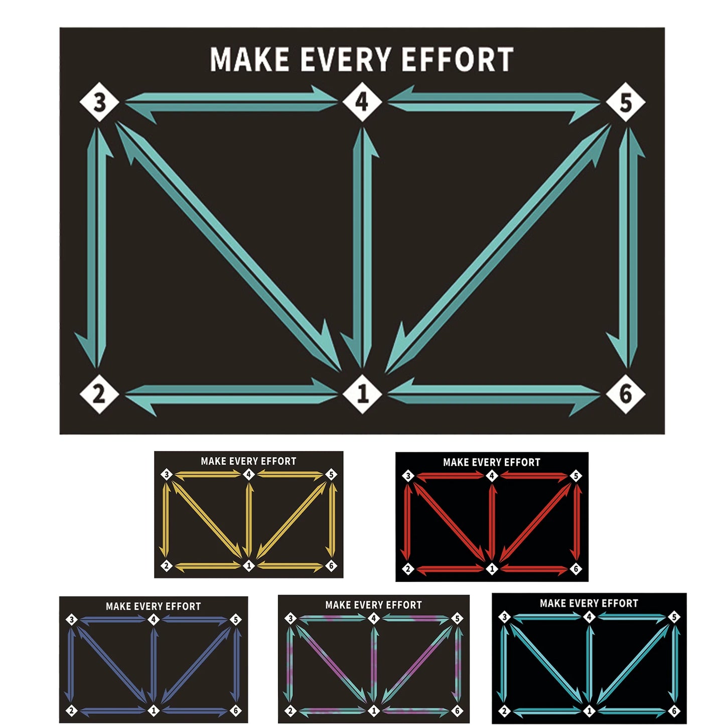 Soccer practice mat for kids