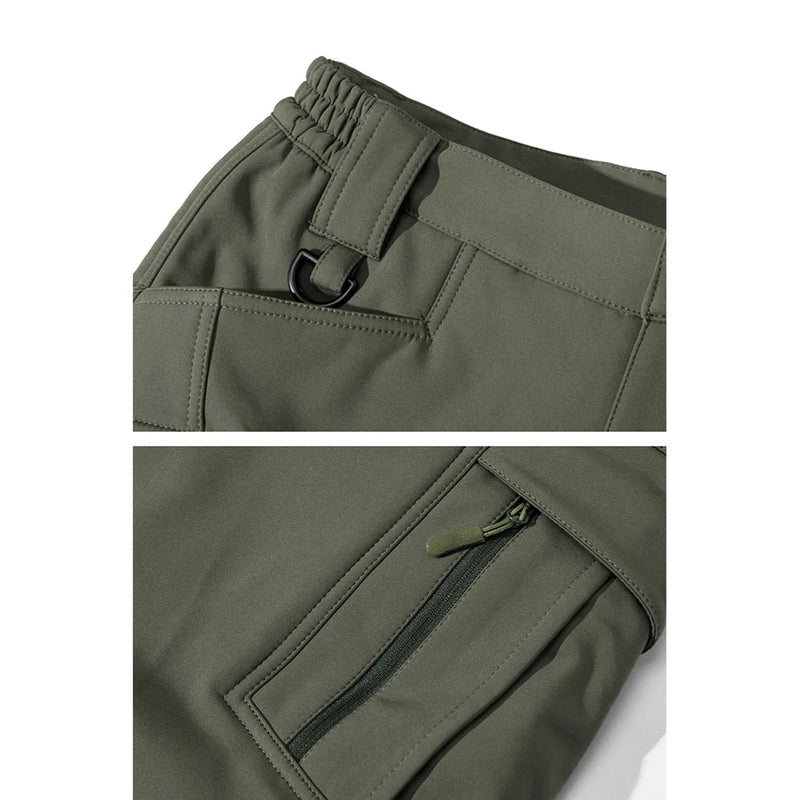 Winter Softshell Thermal Hiking Pants