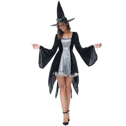 Gothic Short Witch Halloween Costumes