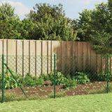 Durable 0.8x10m Green Chain Link Fence for Garden