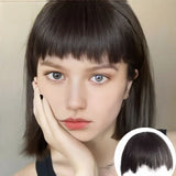 Synthetic Fake Bangs In Hair Extensions