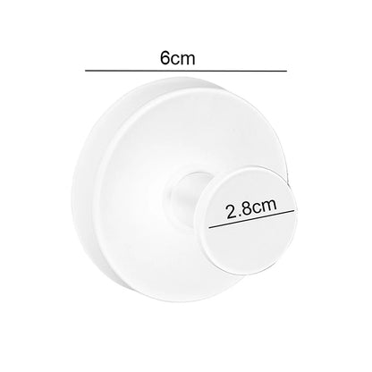 Stainless steel suction cup hook