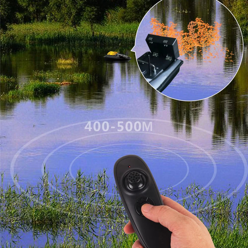 Automatic Fishing Bait Boat with Large Bait Container
