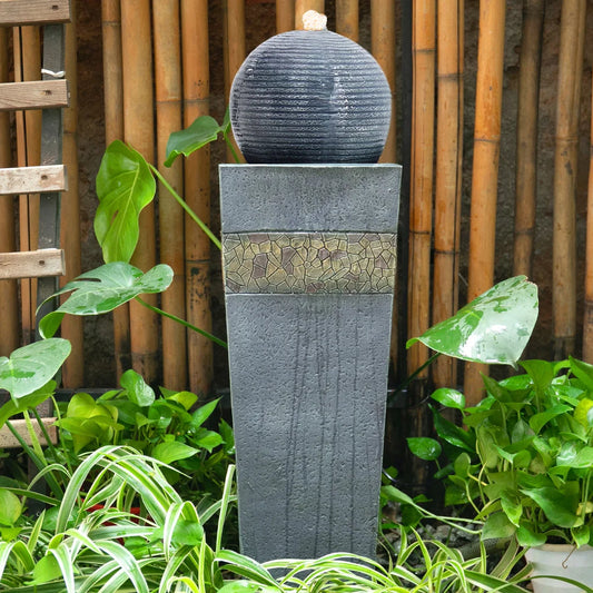 Floor standing water fountains for garden