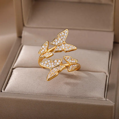Adjustable Stainless Steel Ring