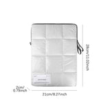 Down Padded Laptop Sleeve Bag