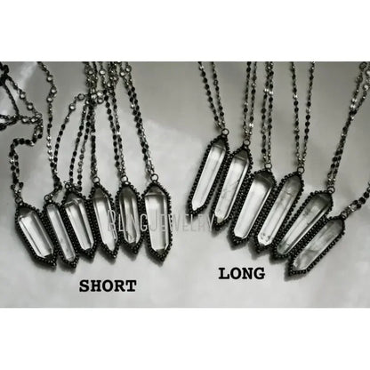 Crystal Stainless Steel Necklace