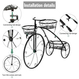 3-Tier Bicycle Plant Stand