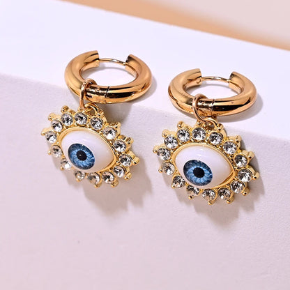 Stainless Steel Hoop Earrings