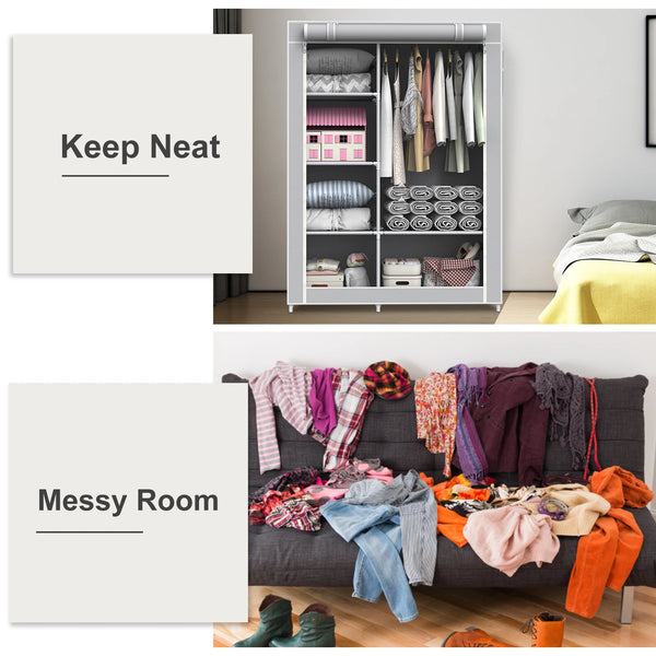 Portable Fabric Storage Cupboard