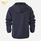 Men's Fleece Soft Shell Parker Coat