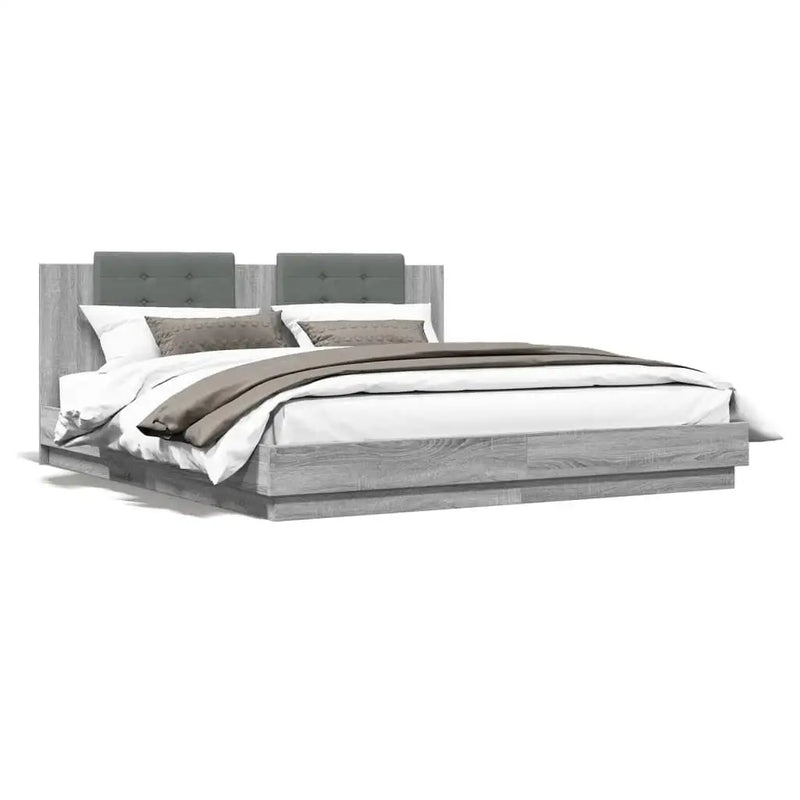 Modern 200x200 cm LED Bed Frame