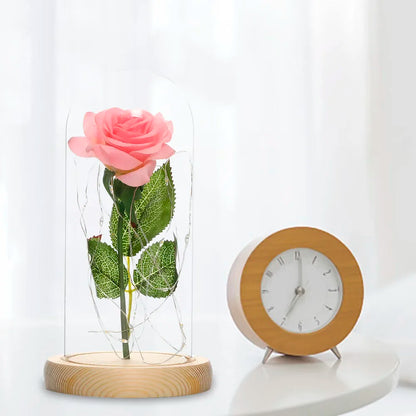 Led rose artificial flowers