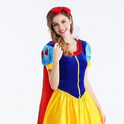 Cartoon princess snow white halloween party costume
