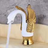 Single Lever Stream Spout Hot Cold Water Mixer