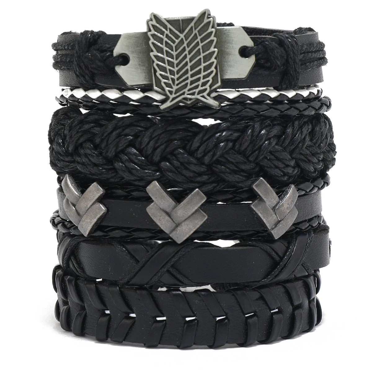 Fashion Multi-layer Beaded Leather Bracelet