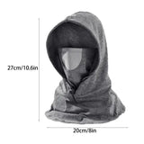 Winter Bike Hooded Mask With Neck Warmer